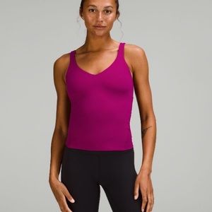 NWT Lululemon Align Waist-Length Tank Top in Magenta